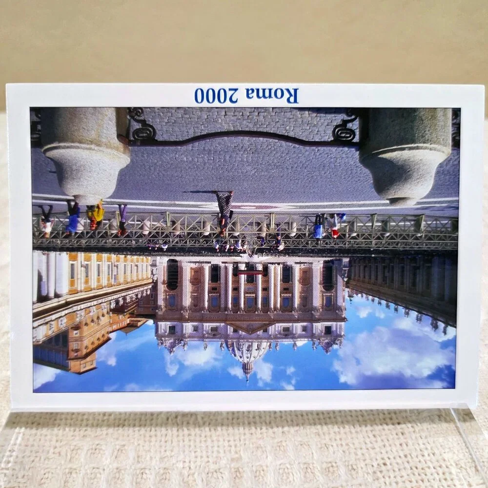 Vintage Postcard 2000 rome
